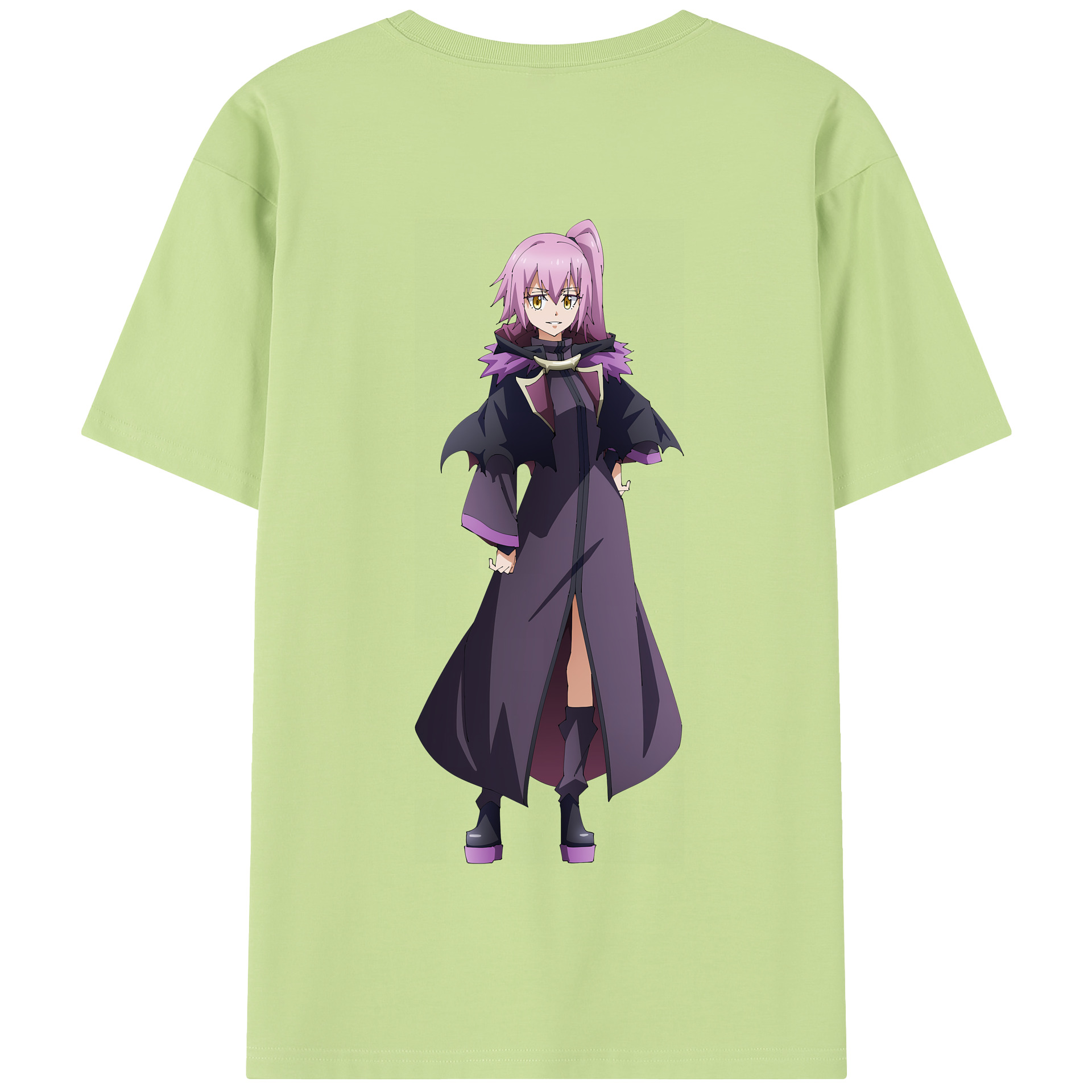 （画像用） 転スラ Regarding Reincarnated to Slime 綿100％半袖Tシャツ（背面プリント）